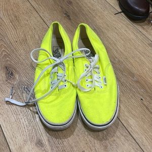 Vans Era Pro Neon Yellow Skate Shoes